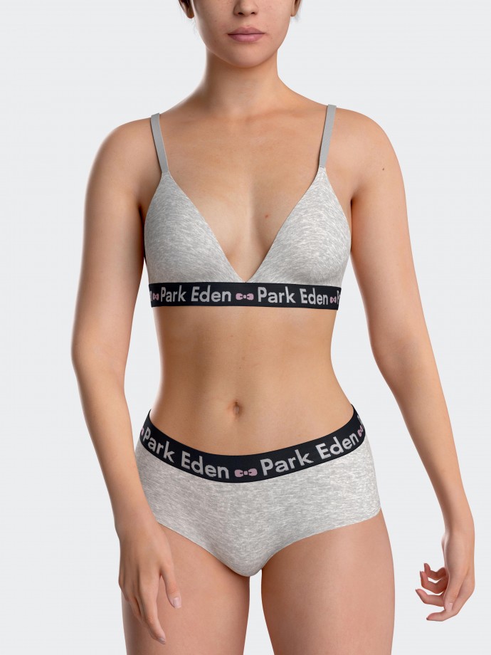 Soutien-gorge avec logo Eden Park