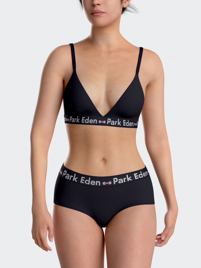 Soutien-gorge avec logo Eden Park