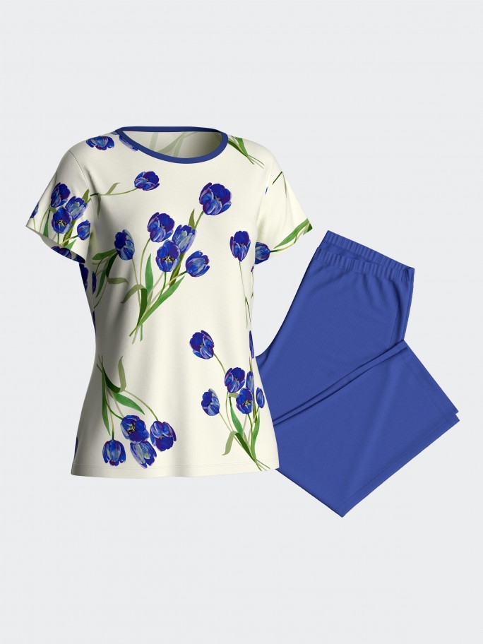 Pyjama court en Modal