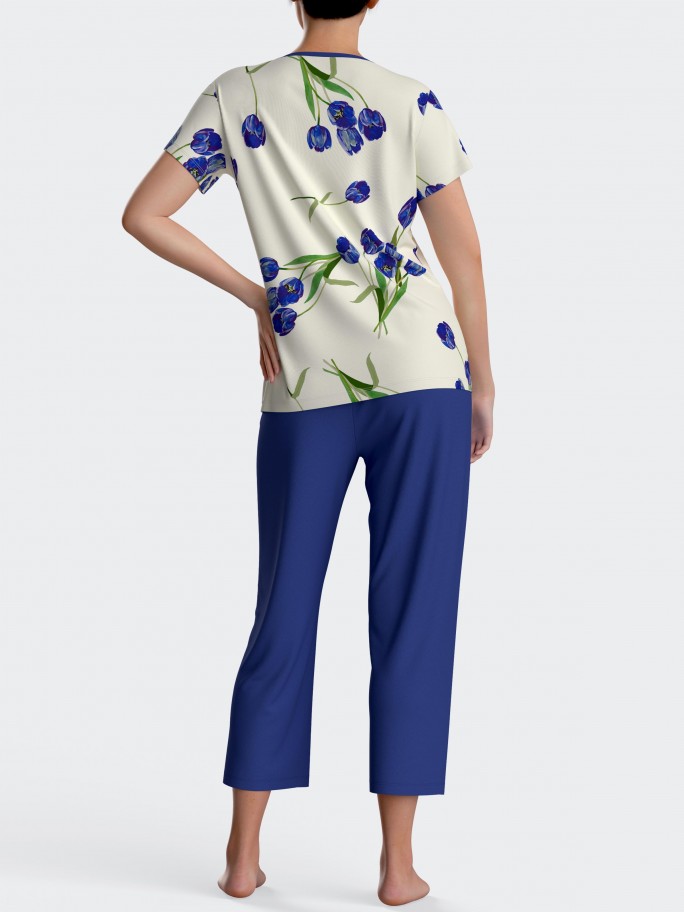 Pyjama court en Modal