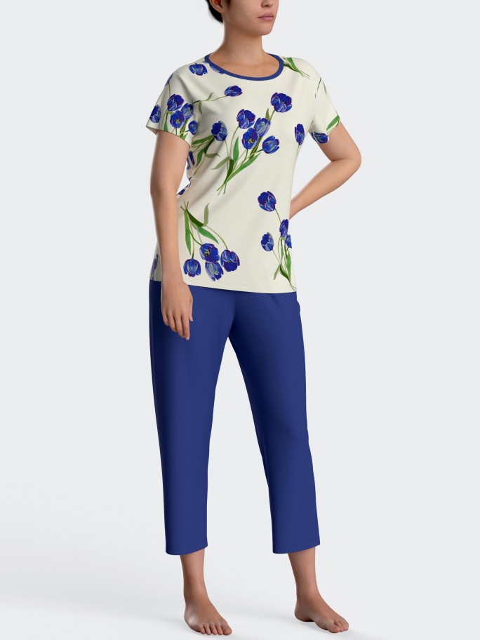 Pyjama court en Modal