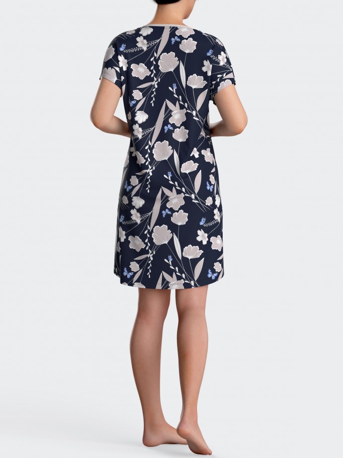 Nightgown in Lyocell
