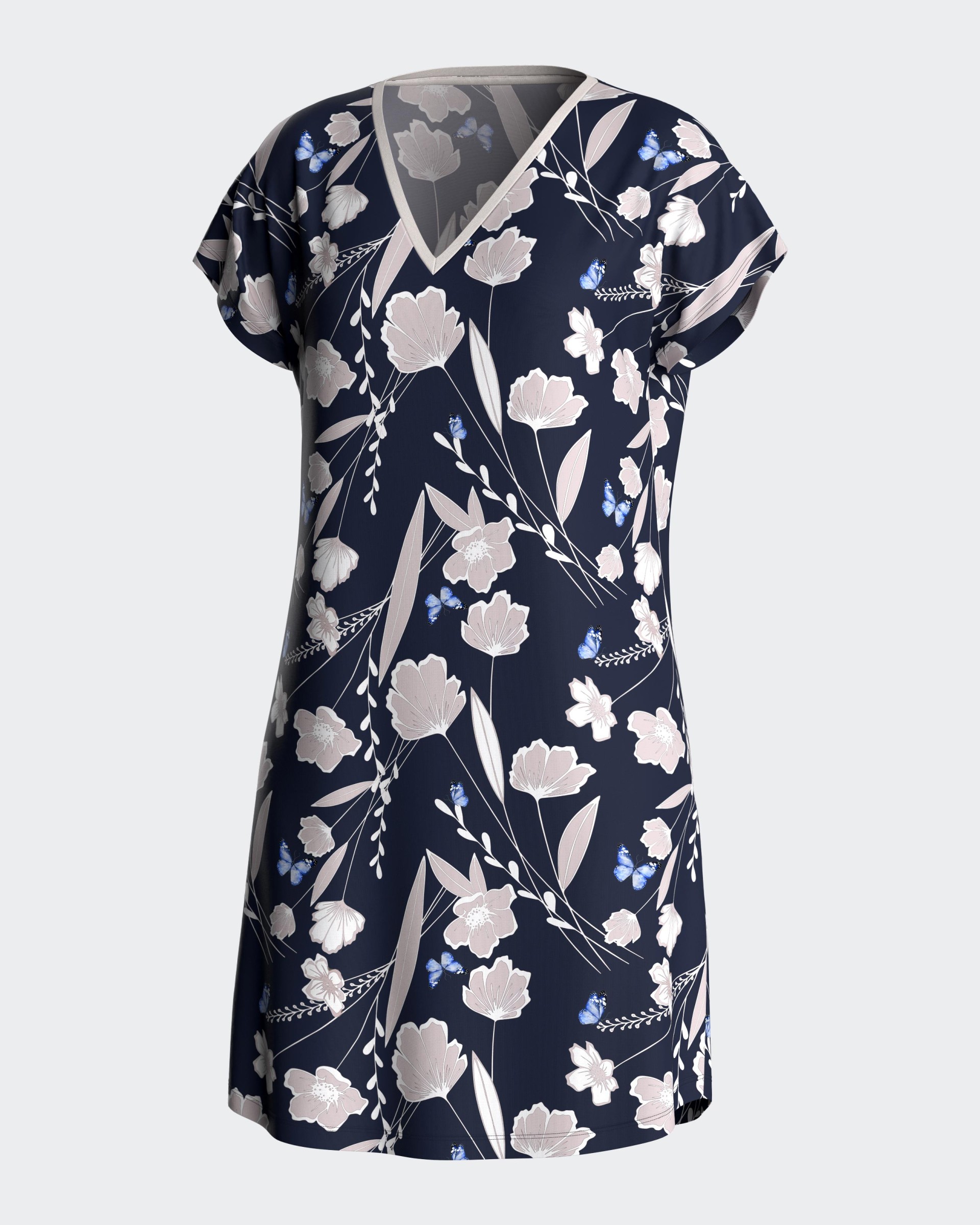 Nightgown in Lyocell