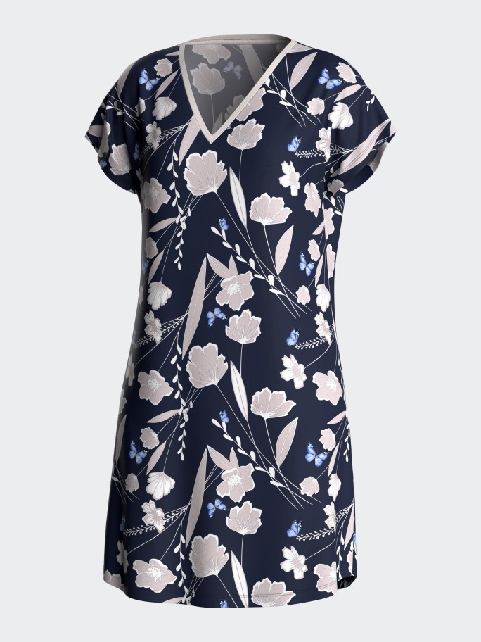 Nightgown in Lyocell