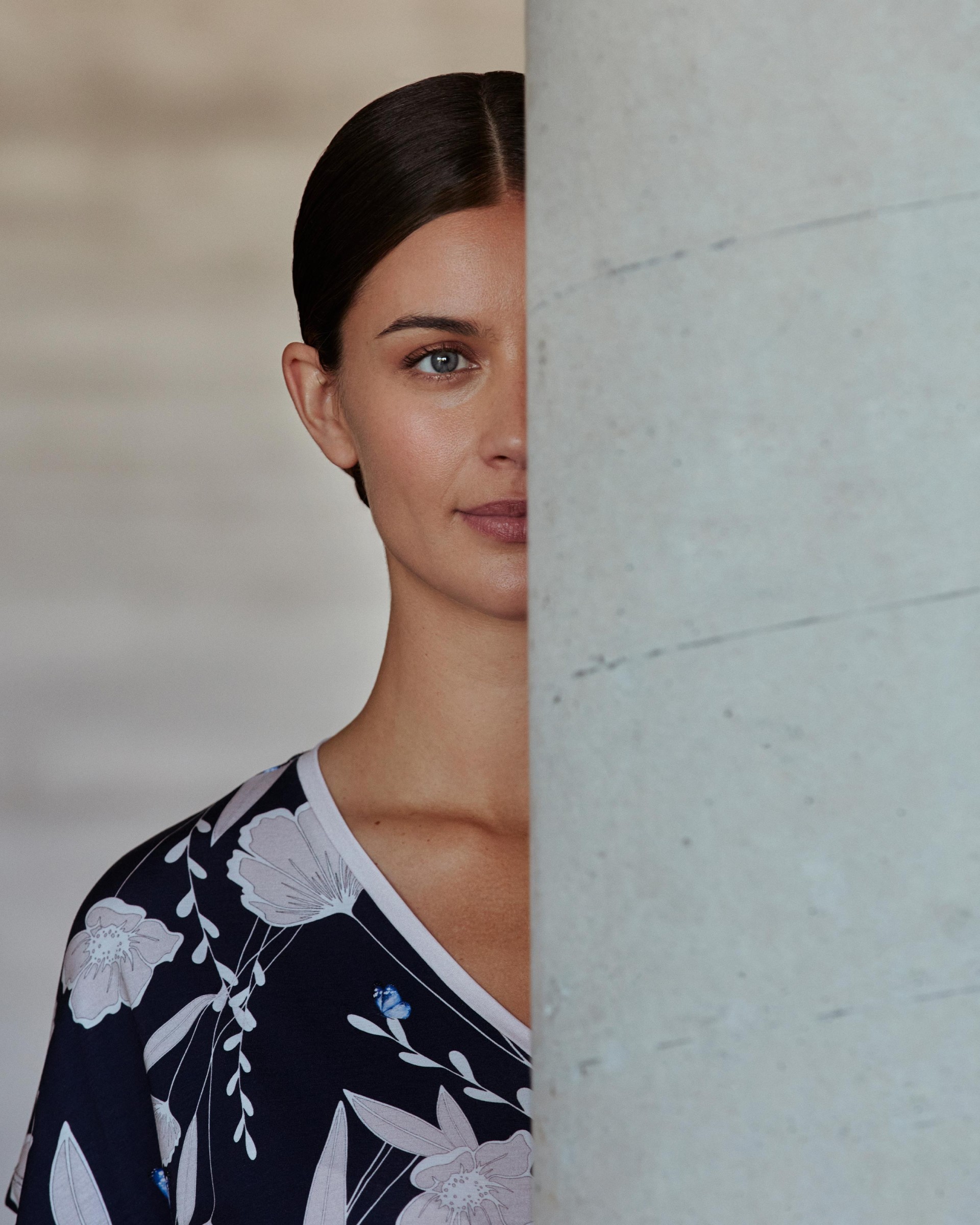 Nightgown in Lyocell