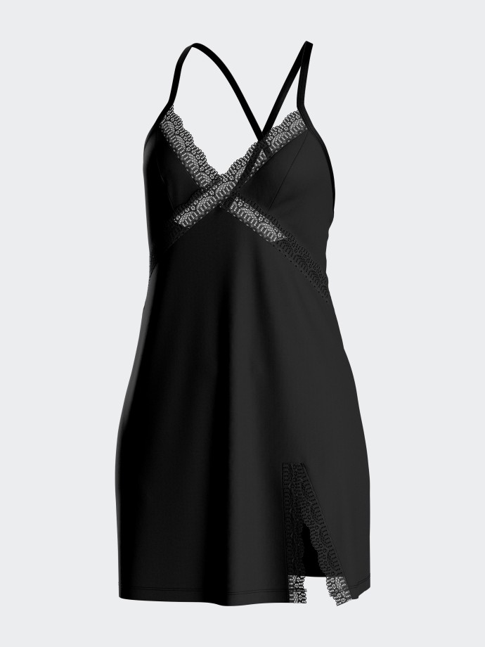 Strappy nightgown in Lyocell