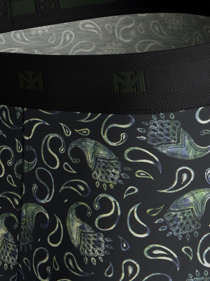Printed boxer in Cotton Lyocell