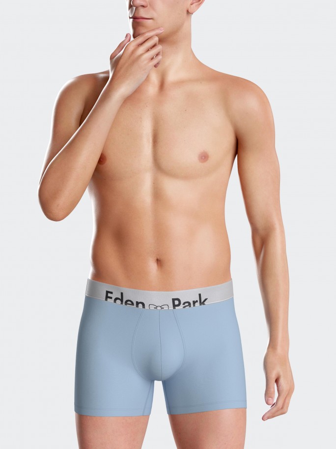 Boxer liso logo Eden Park