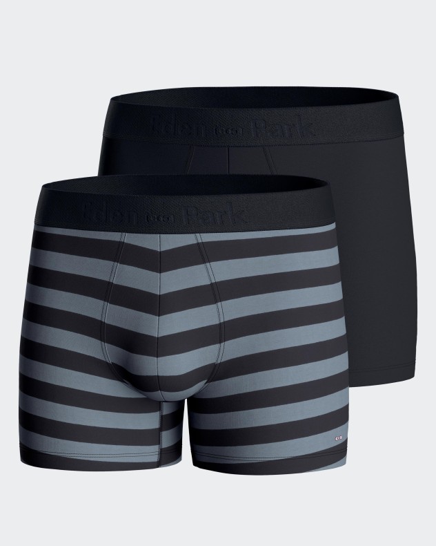 Pack of 2 Eden Park Striped Boxers