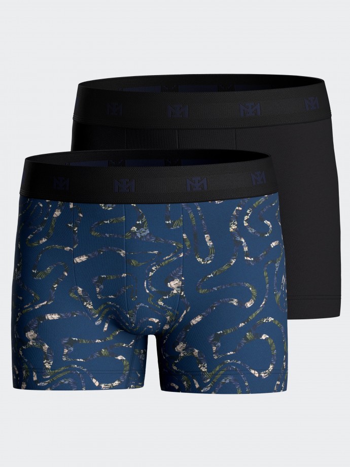 Pack 2 boxers de menino em algodão Pack 2 boxers de menino em algodão