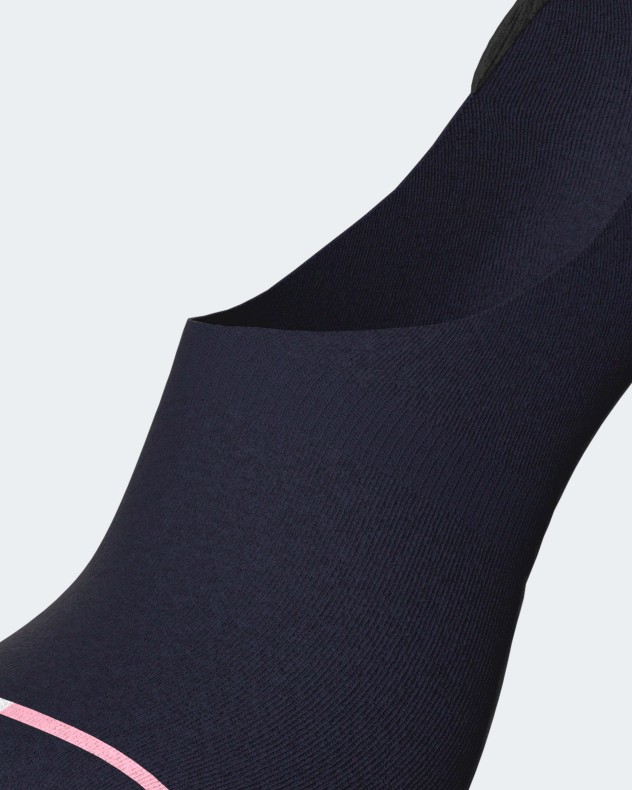 Chaussettes invisibles rayures