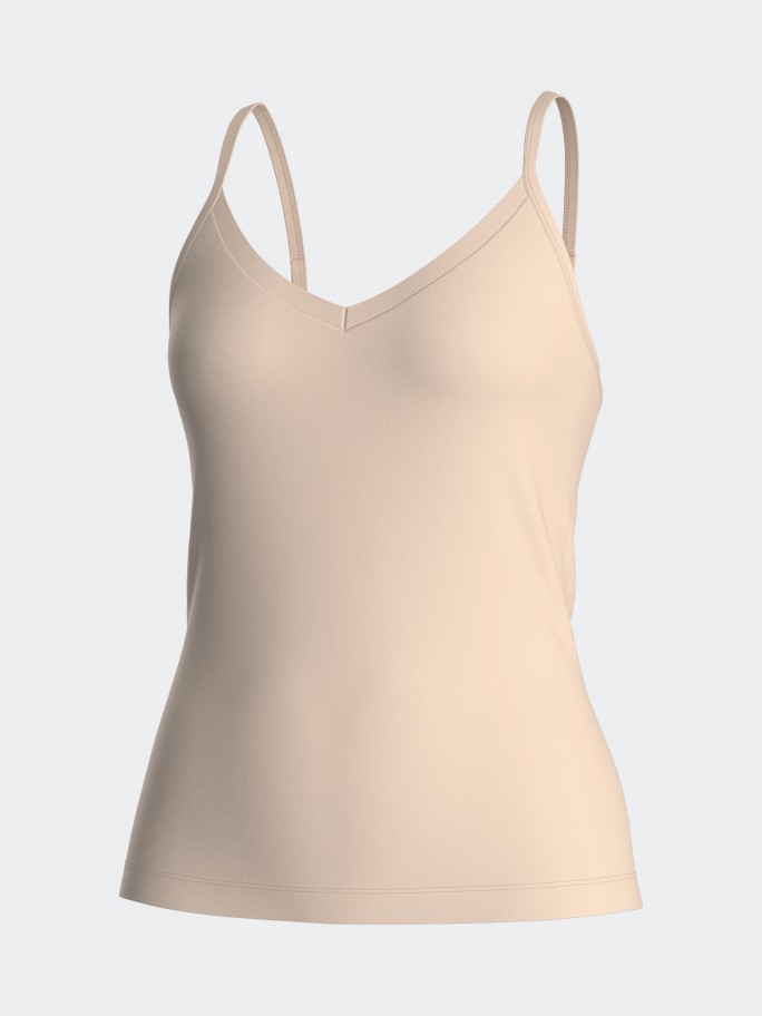 Tank top in Lyocell