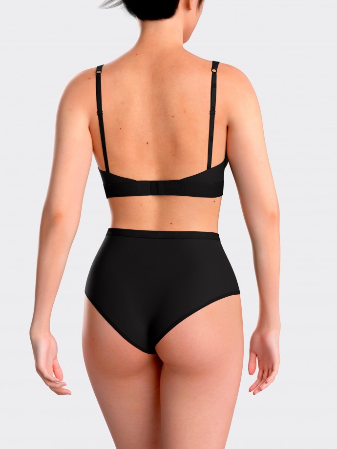 Triangular bra in Lyocell
