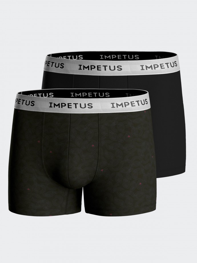 Pack of 2 Valentine's boxers in Lyocell