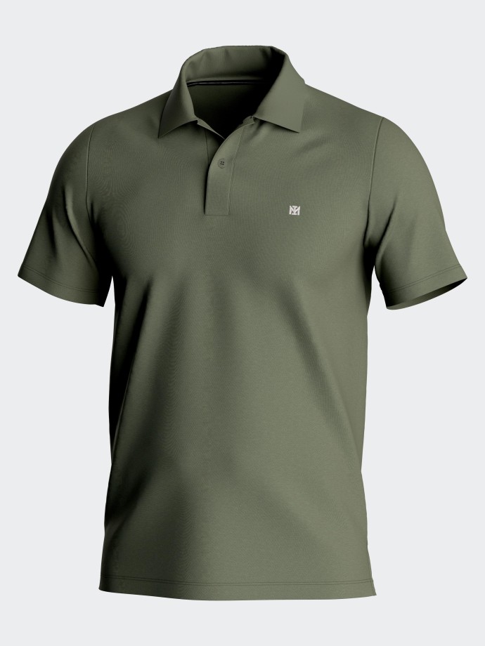 Plain Polo in Cotton