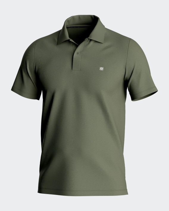 Polo uni en Coton