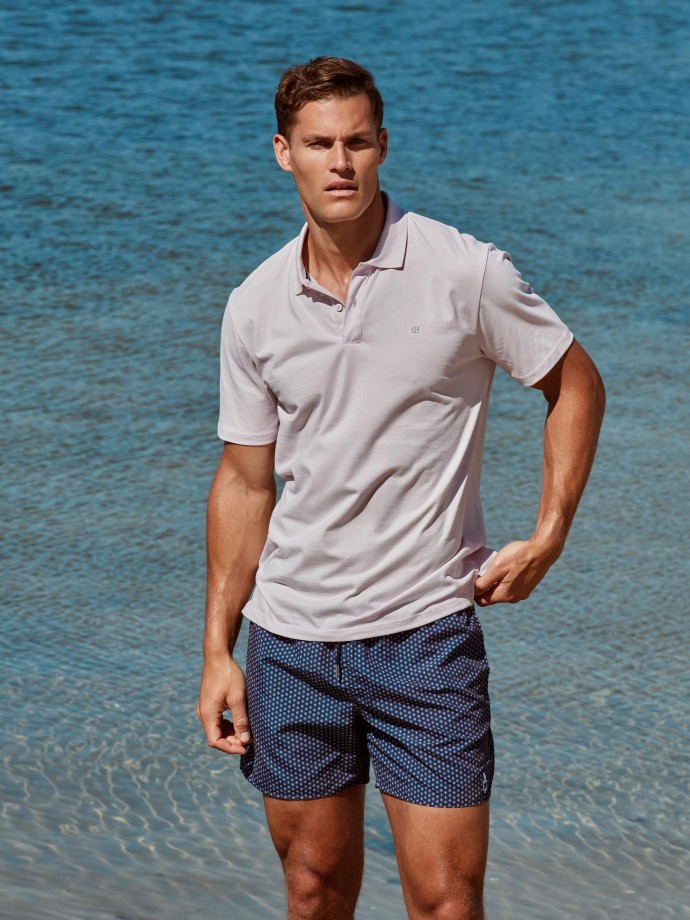 Plain Polo in Cotton