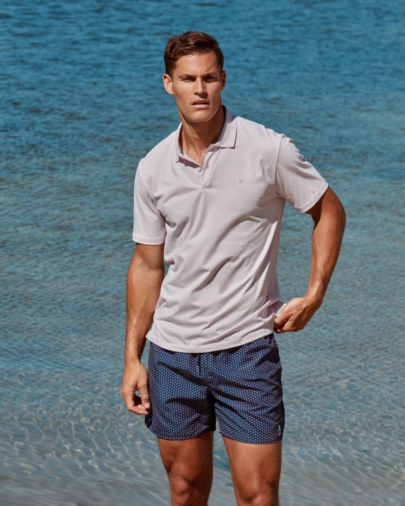 Plain Polo in Cotton