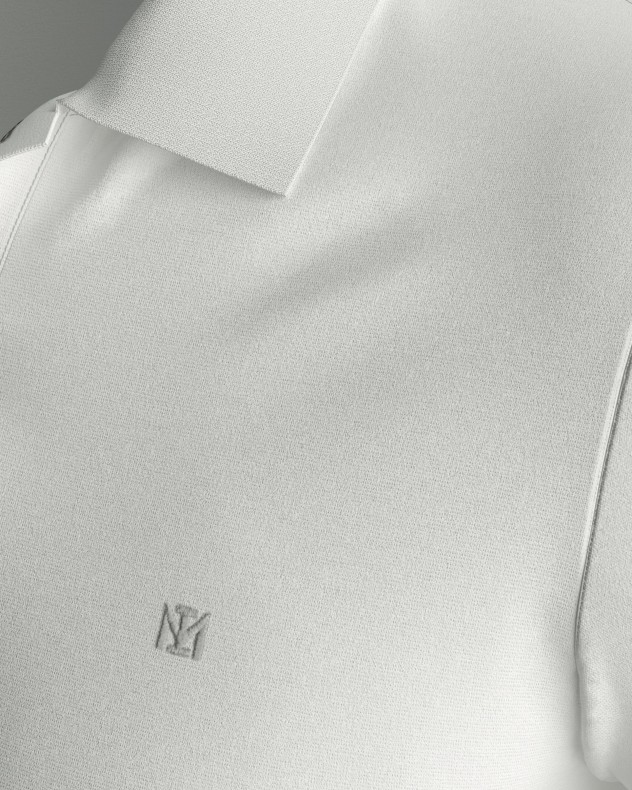 Polo uni en Coton