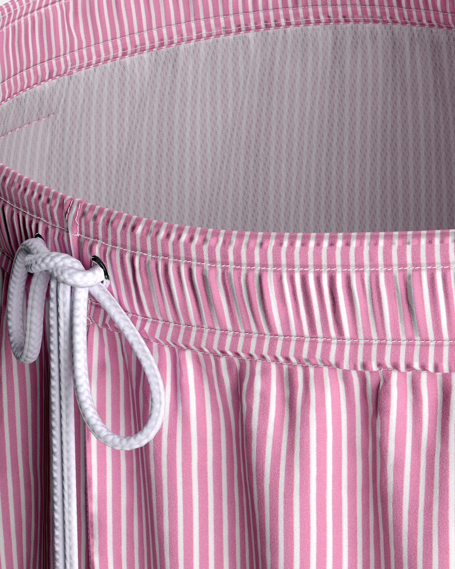 Gestreifte Badeshorts