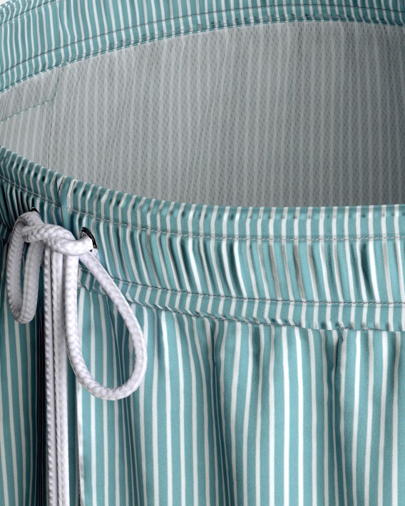Striped swim short