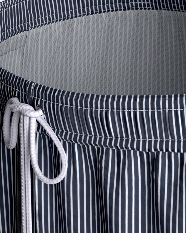 Bañador short a rayas