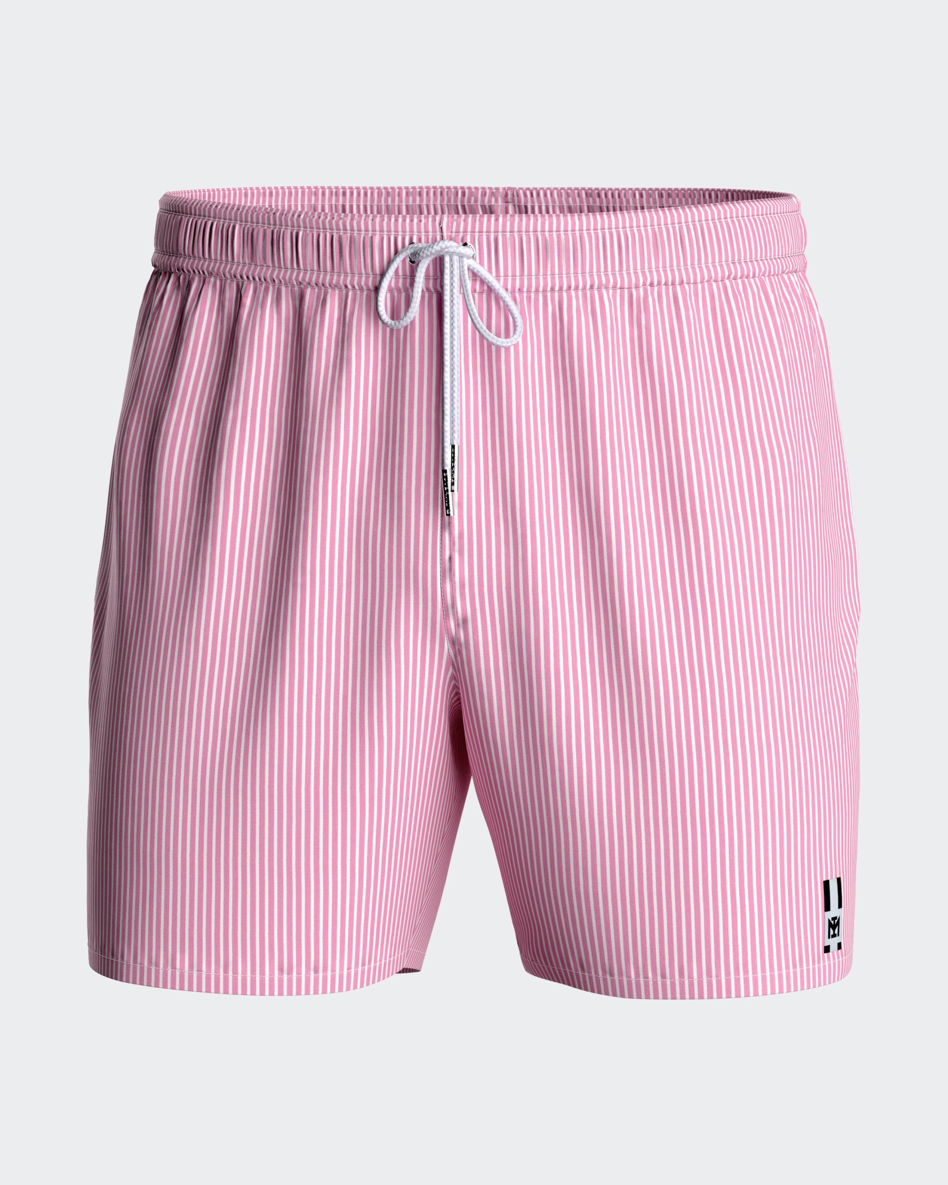 Gestreifte Badeshorts