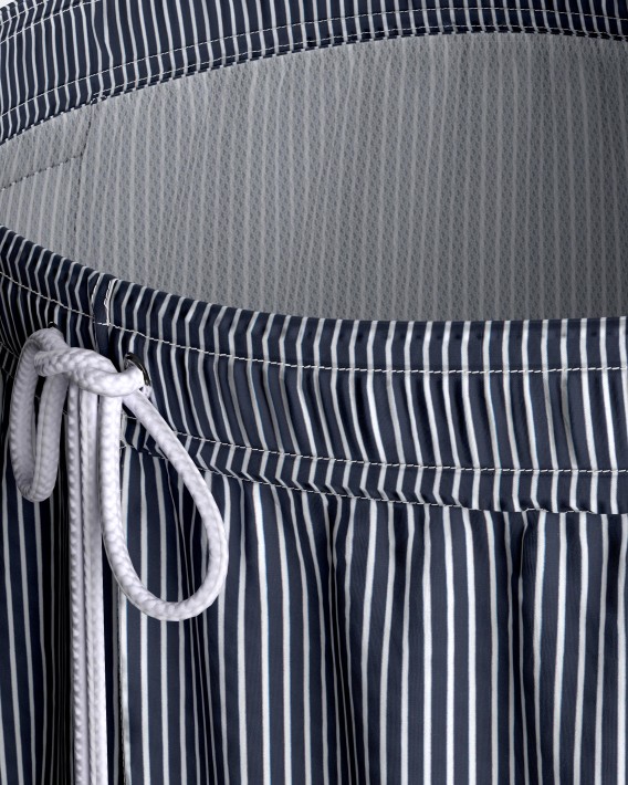 Striped swim short