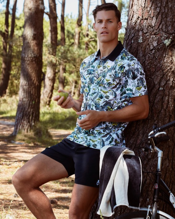 Polo imprim tropical