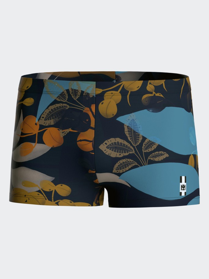 Tropical printed swimming Boxer