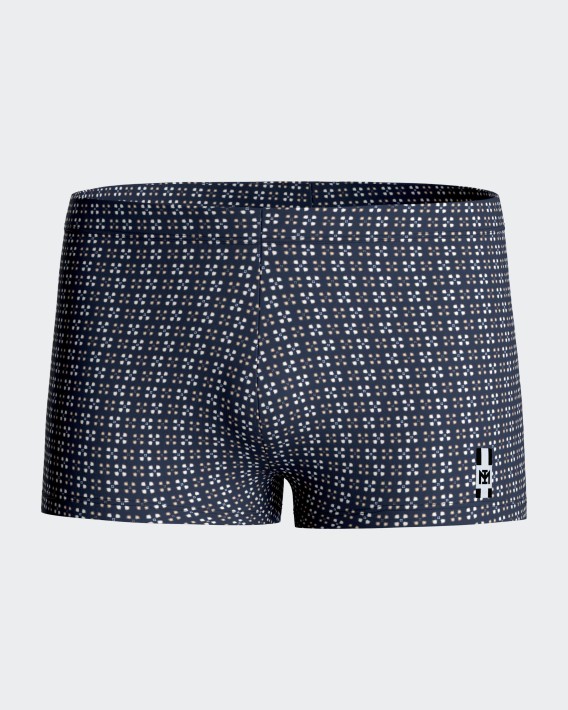 Boxer de Banho micromotivo geomtrico