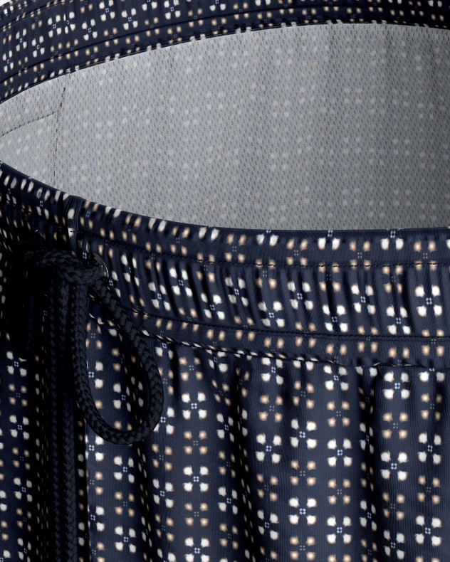 Bañador Short con micromotivo geométrico