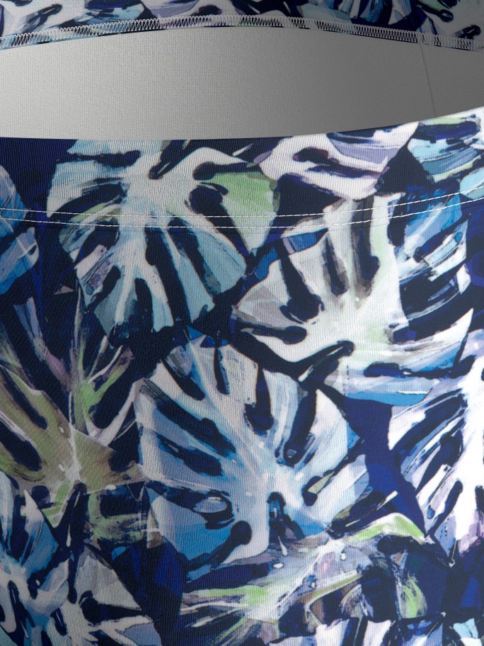 Palms printed swim boxer