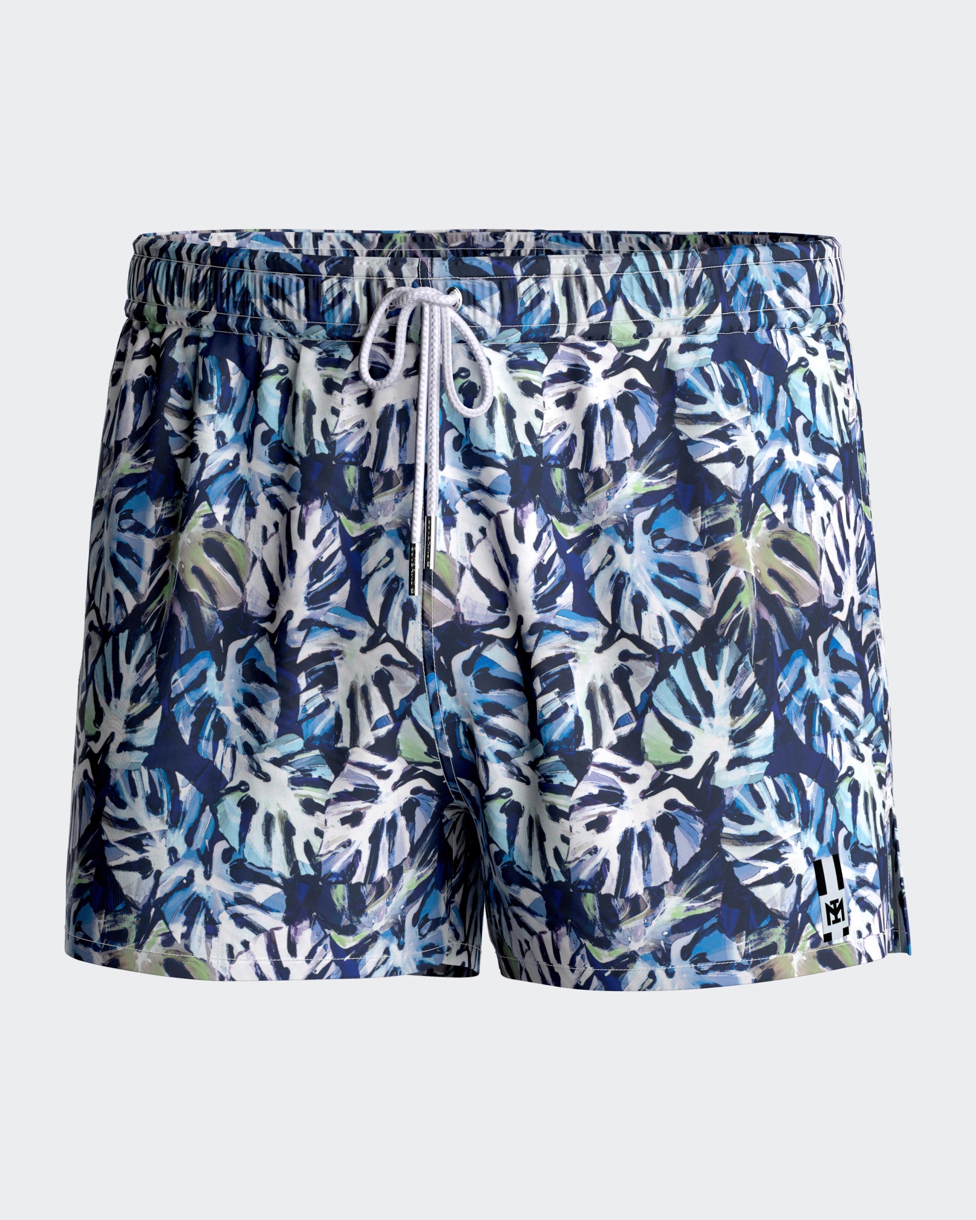 Palms printed swim short