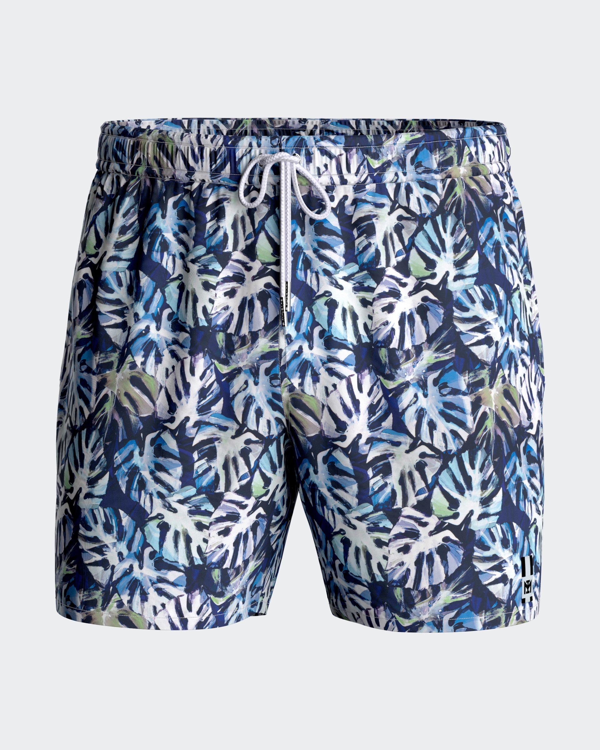 Palms printed swim short