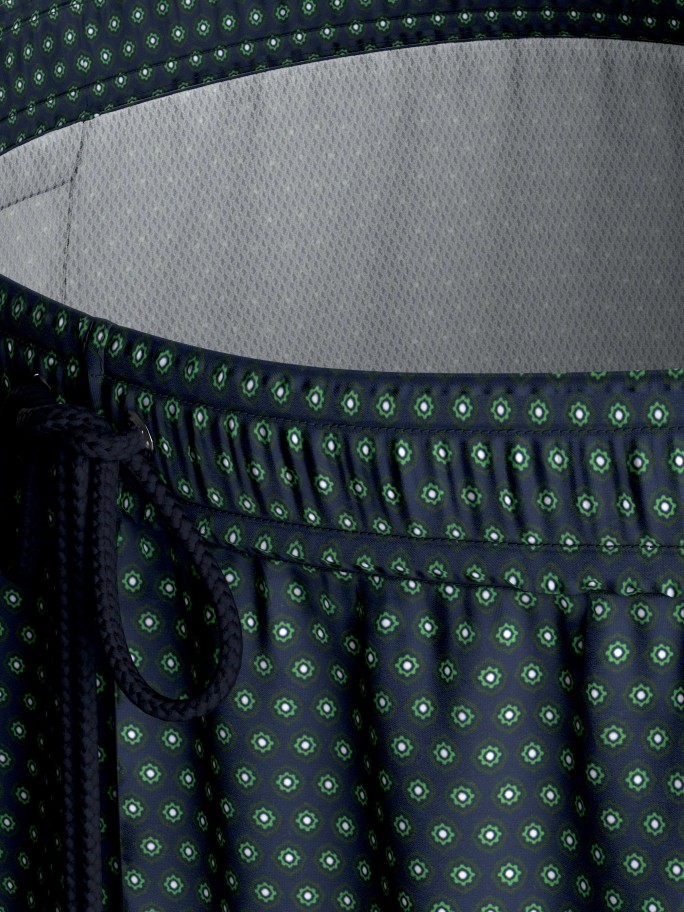 Printed swim short