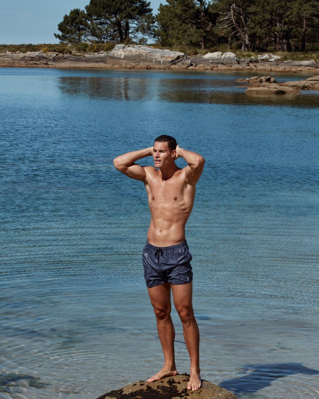 Bedruckte Badeshorts