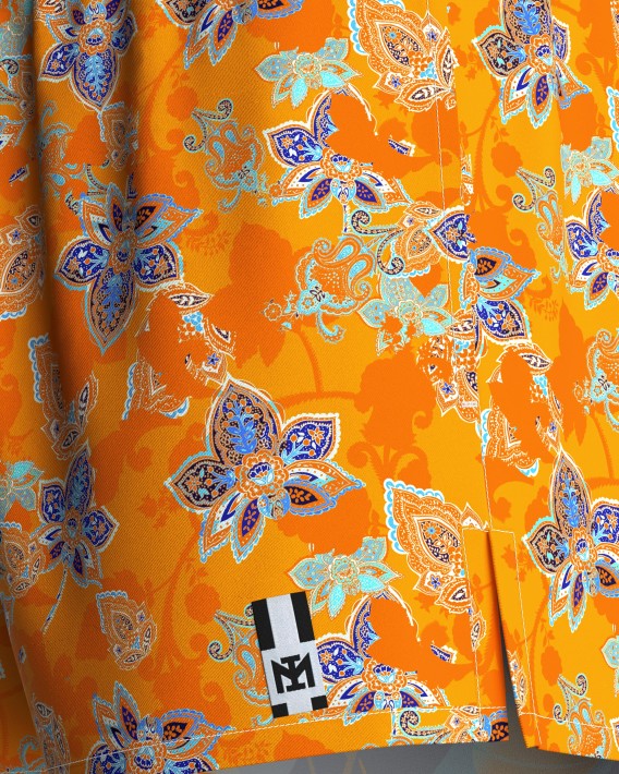 Cales de banho curtos estampado floral
