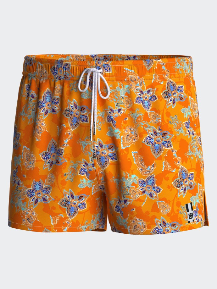 Short floral printed swim short Short floral printed swim short