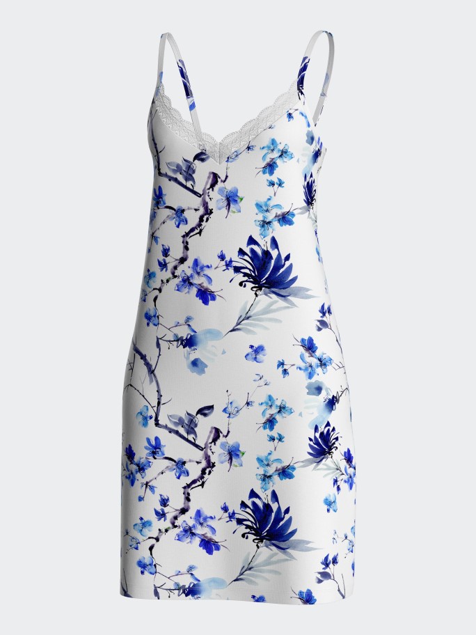 Floral printed nightgown in Modal