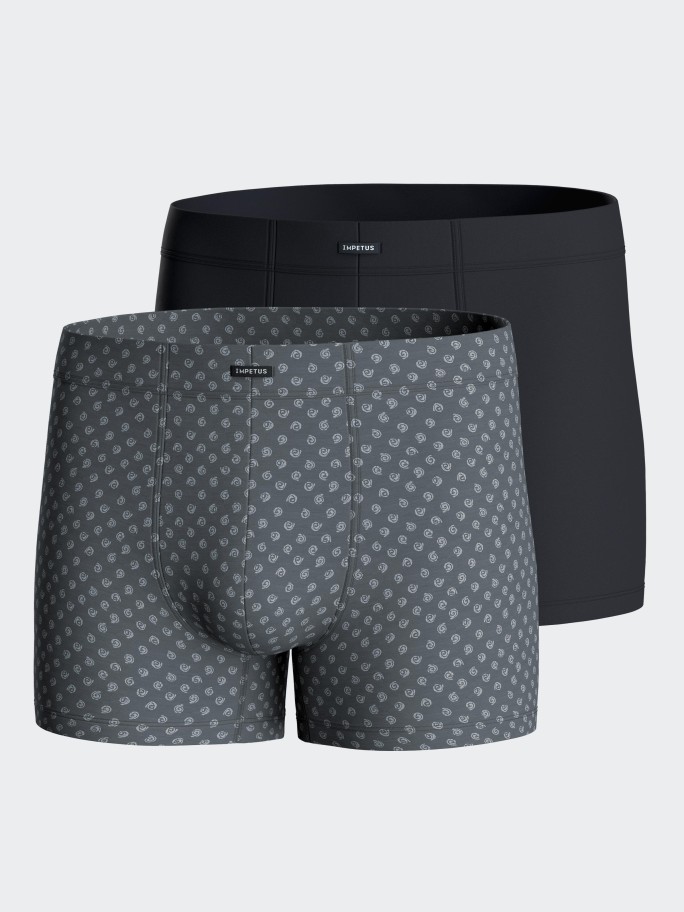 Pack 2 boxers de homem em Lyocell