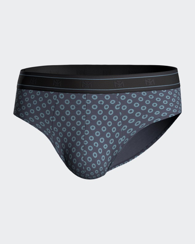Printed brief in Cotton Modal