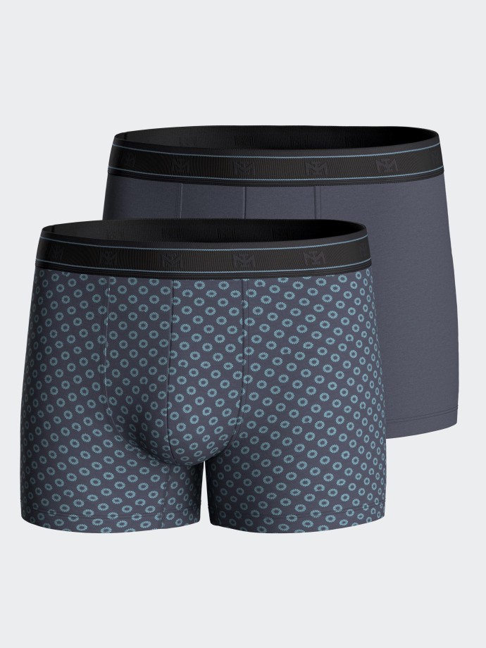 Pack of 2 boxers in Modal Cotton
