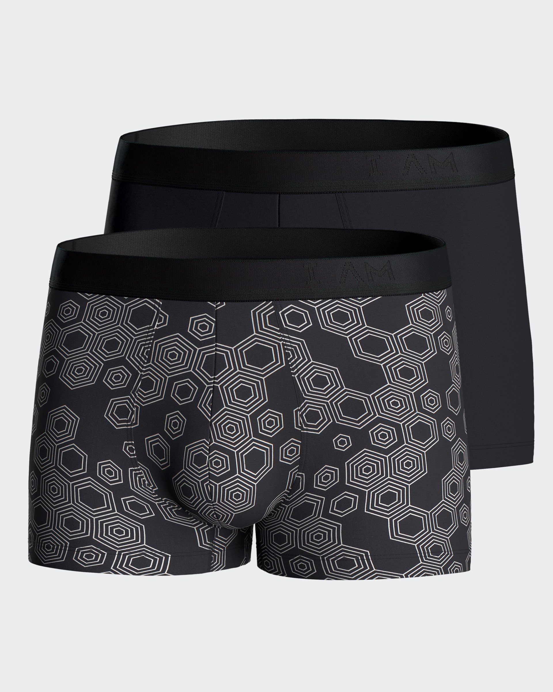 Pack 2 boxers de homem em Lyocell