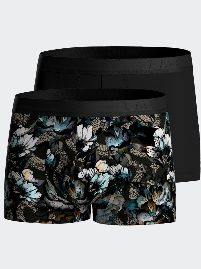 Pack 2 boxers de homem em Lyocell