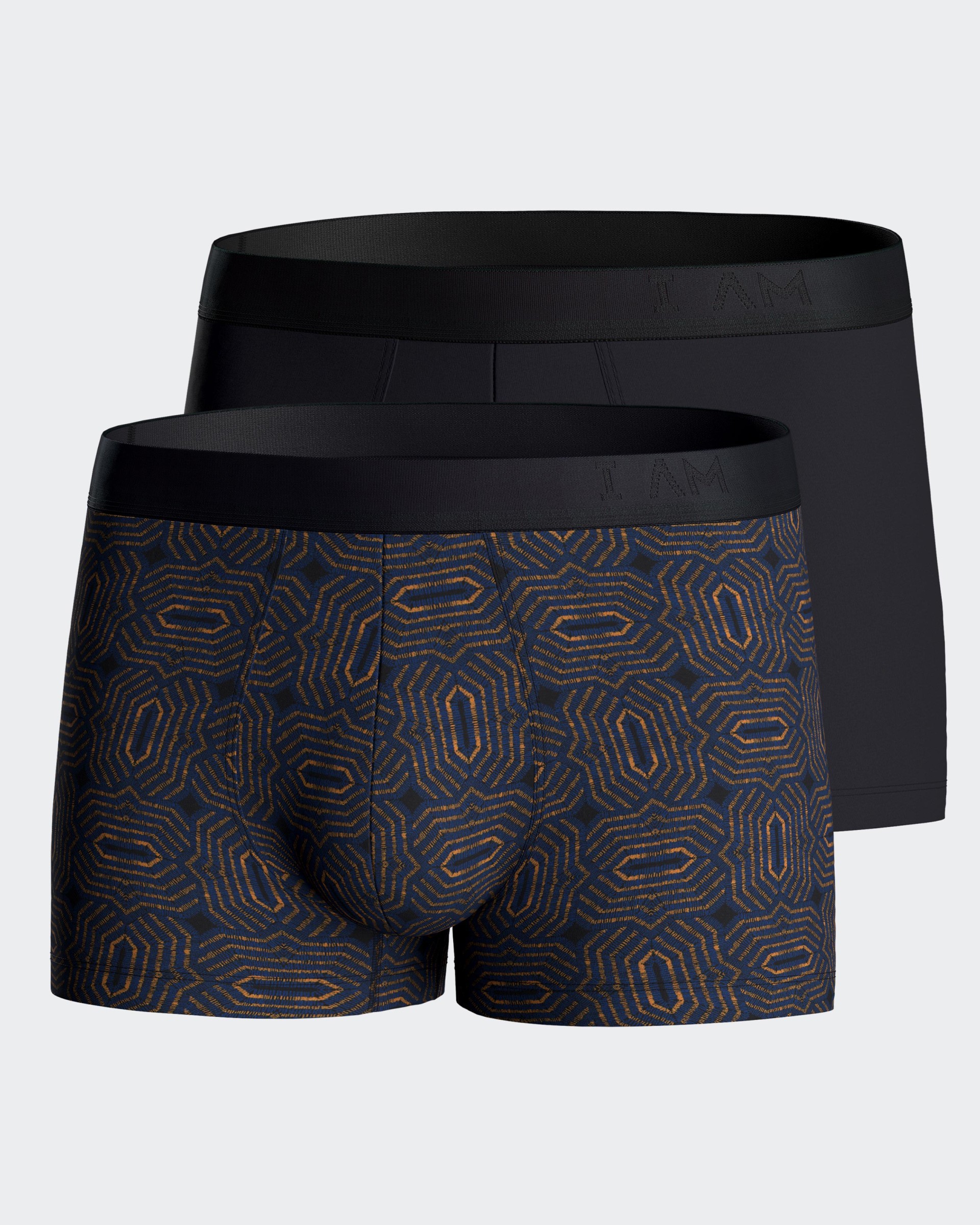 Pack 2 boxers de homem em Lyocell