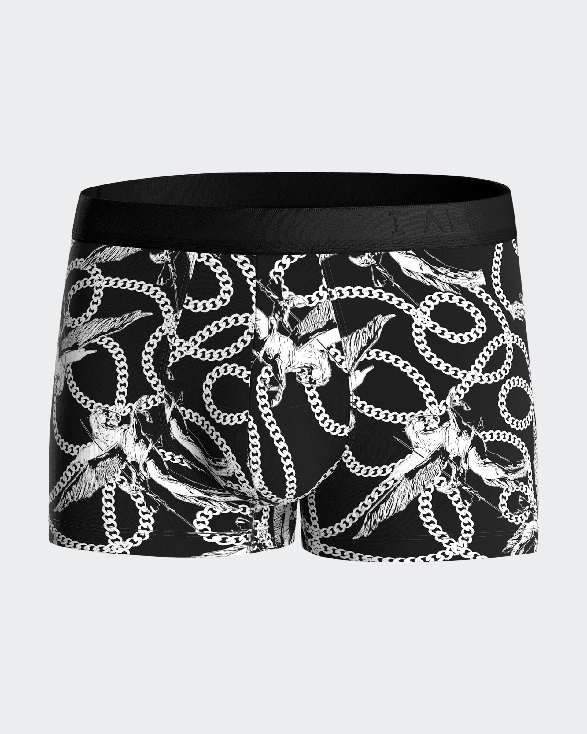 Bedruckte Boxershorts aus Lyocell