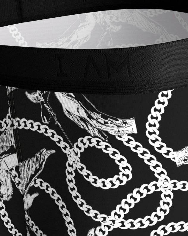 Printed boxer in Lyocell