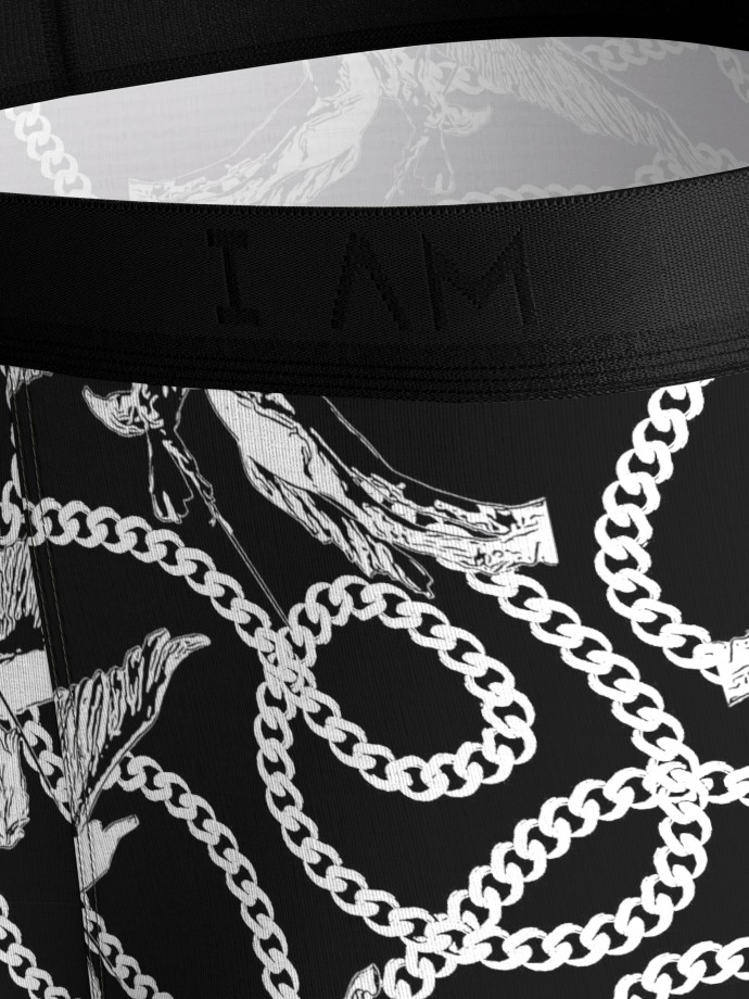 Boxer de homem estampado em Lyocell