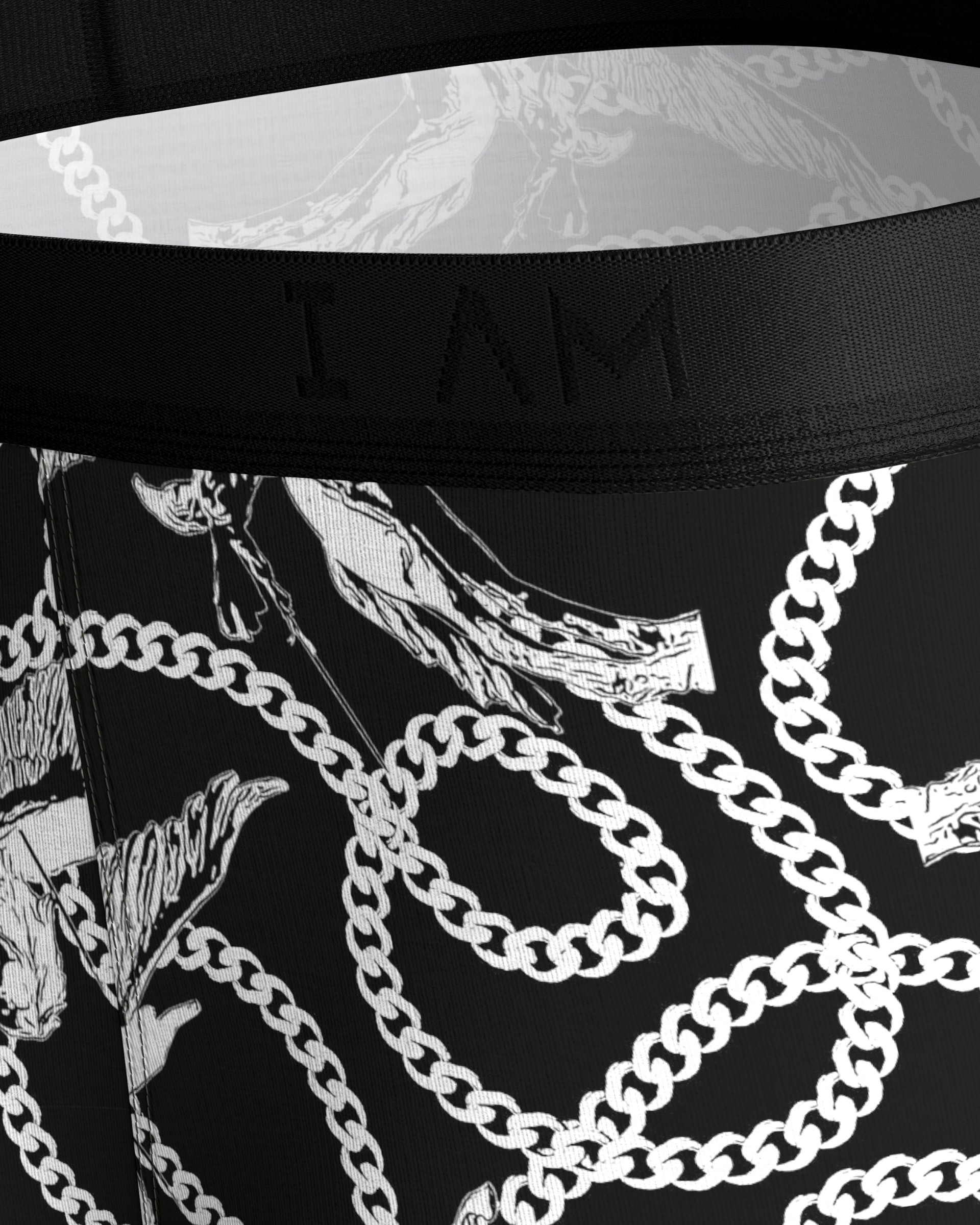 Bedruckte Boxershorts aus Lyocell